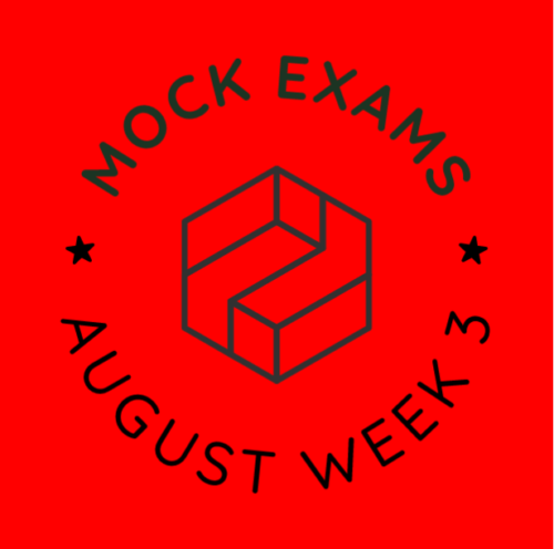 Mock Exam Aug Wk3
