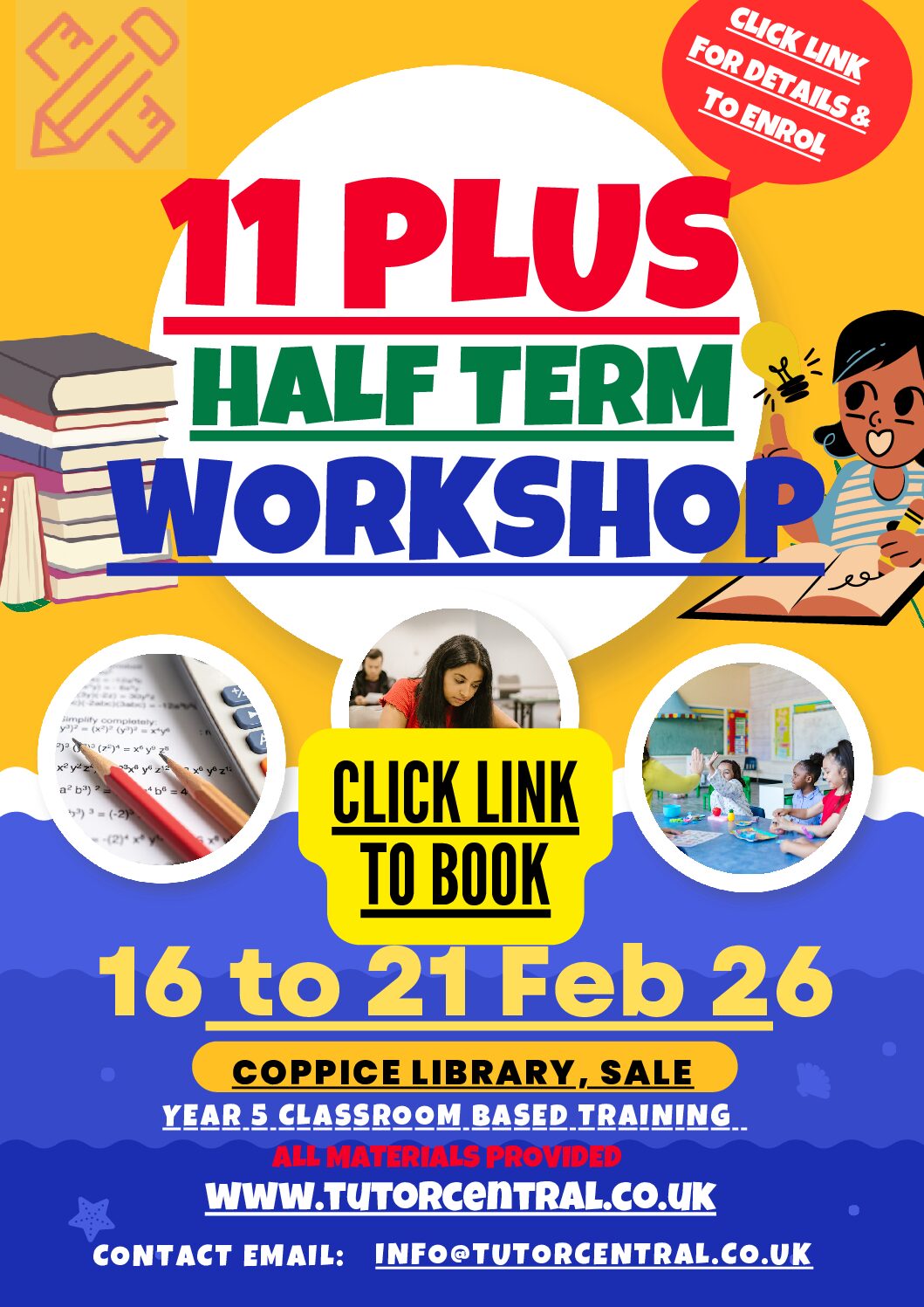 11+ Half-Term Workshop - Feb 2026